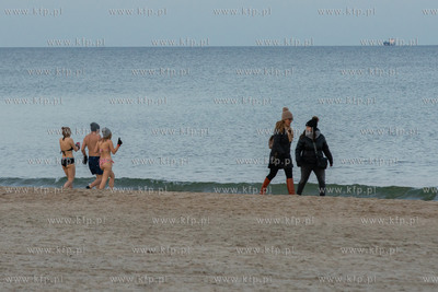 Plaża w Sopocie. 12.02.2022 / fot. Anna Rezulak /...