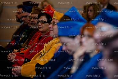 Gdansk. Uniwersytet Gdanski. Aula wydzialu Filologicznego....