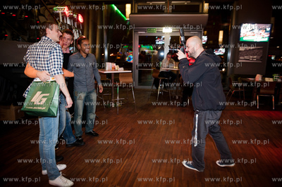 Gdansk. PGE Arena. Oficjalne otwarcie pubu T29 Bar....