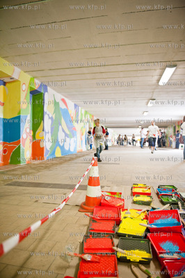 Gdansk. Przejscie podziemne w poblizu Gdanskiego Uniwersytetu...