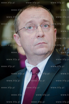 Gdansk. Urzad Marszalkowski. Konferencja prasowa poprzedzajaca...