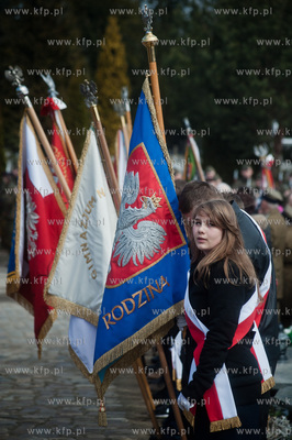 Kwatera Sybirakow na cmentarzu Lostowickim w Gdansku....