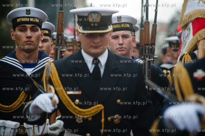 Gdynia. Uroczystosci obchodow Swieta Wojska Polskiegoj...