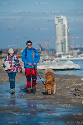 Gdynia. Polanka Redlowska. Pomorski Puchar Dogtrekkingu.
08.02.2014
fot....