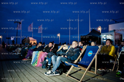 Sopot. Molo. Gala otwarcia festiwalu Orange Kino Letnie...