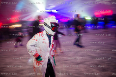 Lodowisko Miejskie w Gdansku. Halloween na Lodowisku...