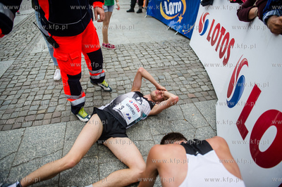 Gdańsk. Międzynarodowy Bieg św. Dominika. Bieg Elity...