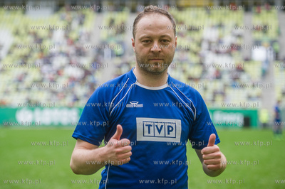 Energa Stadion Gdańsk. Charytatywny mecz piłkarski...