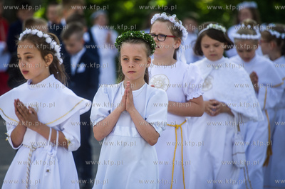 Szymbark. Procesja Bożego Ciała w Parafii św. Teresy...
