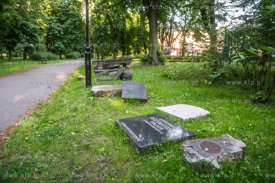 Gdańsk. Lapidarium w parku Akademickim. 17.07.2017...