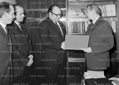 Stanislaw Beresniewicz, przewodniczacy WKZZ PTTK w...