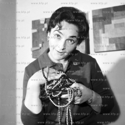 Bogusława Czosnowska, aktorka Teatru Wybrzeże w Gdańsku....