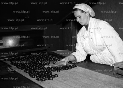 Linia produkcyjna wyrobów czekoladowych w ZPC Bałtyk...