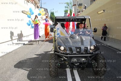 Otwarcie tunelu pod deptakiem ul. Bohaterow Monte Cassino...