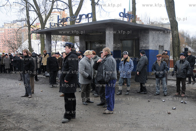 Plan zdjeciowy filmu o masakrze robotnikow na Wybrzezu...