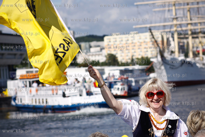 Puck XII Ogolnoswiatowy Zjazd Kaszubow. Uroczystosci...
