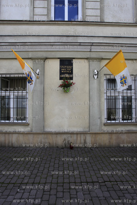 Wadowice. Dom w ktorym  Karol Wojtyla sie urodzil pozniejszy...