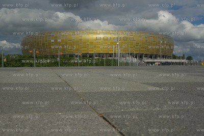 Gdansk stadion po przejeciu przez UEFA na Euro 2012...