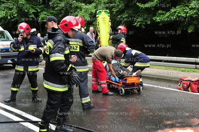 Sopot, ul. Malczewskiego. Wypadek drogowy. Kierowca...
