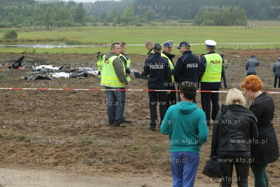 Katastrofa smiglowca ROBINSON R44 RAVEN II w Wygoninie...