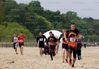 Na plaży w Gdańsku-Brzeźnie odbył się w Warriors...