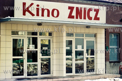 Gdańsk, Wrzeszcz. Kino Znicz. 1997 fot. Janusz Gojke...