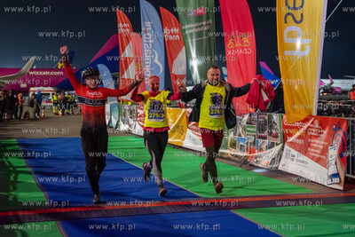 Nocny duathlon na Airport Gdańsk 24.05.2026. fot....