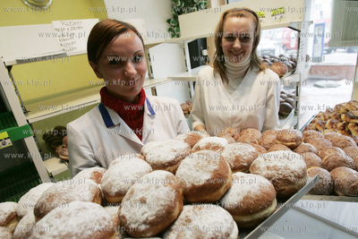 Zbliza sie tlusty czwartek, na zdjeciu Iwona Wysocka...