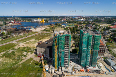 Gdańsk, nowe inwestycje na terenach postoczniowych....