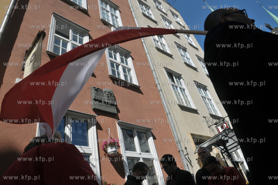 Manifestacja 1 majowa z okazji Swieta Pracy zorganizowana...