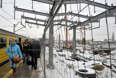 Gdansk Dolny Wrzeszcz. Przebudowa dworca PKP, peronu...