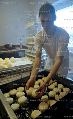 Tlusty czwartek w Cukierni Muszelka w Gdansku na ul....