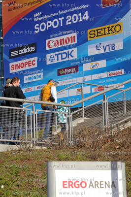 Hala Ergo Arena na granicy Gdanska i Sopotu podczas...