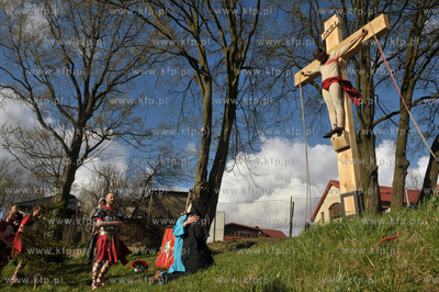 Misterium Meki Panskiej w Zukowie na Kaszubach. 13.04.2014...