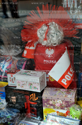 Kościerzyna. Wystawa sklepowa z okazji Mistrzostw...
