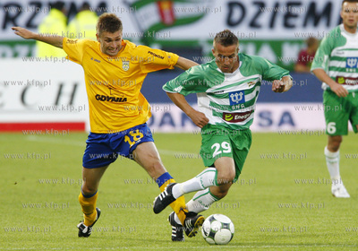 Gdansk. Meczo mistrzostwo Ekstraklasy. Lechia Gdansk...