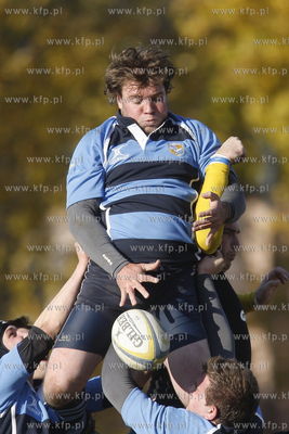 Sopot. Ekstraliga rugby. Ogniwo Sopot - Arka Gdynia.
30.10.2010
fot....