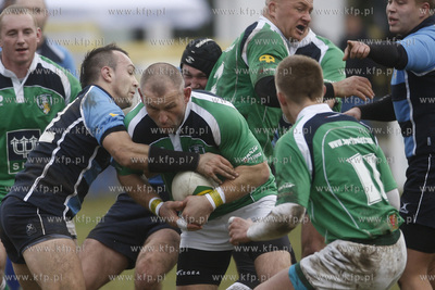 Sopot. Ekstraliga  rugby. Ogniwo Sopot vs. Lechia Gdansk.
06.11.2010
fot....