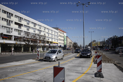 Gdansk Wrzeszcz. Remont torowiska na ul Grunwaldzkiej.
18.04.2011
fot....
