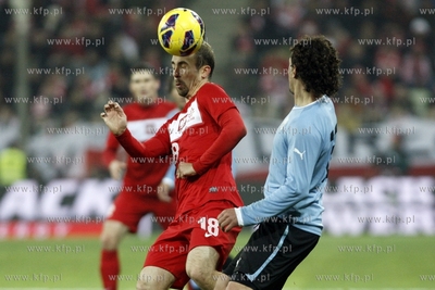 Gdansk.PGE Arena. Mecz towarzyski Polska - Urugwaj....