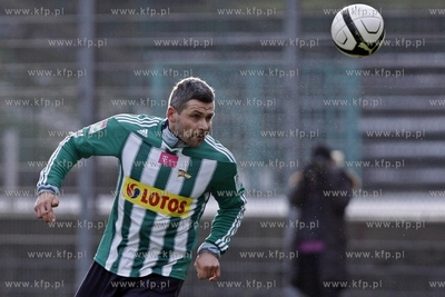 Gdansk. Boisko przy ul. Traugutta.  Noworoczny mecz...