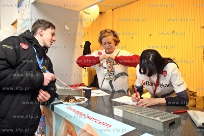 Gdansk. XXI Final Wielkiej Orkiestry Swiatecznej Pomocy....