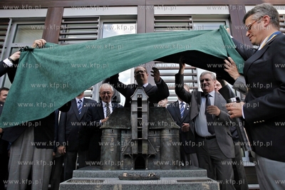 Odsloniecie makiety Zurawia Gdanskiego w ramach projektu...