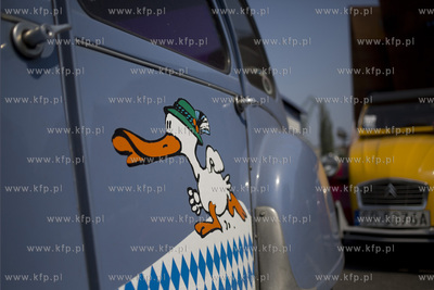 Gdańsk. Samochody marki citroen ze Światowego Zlotu...