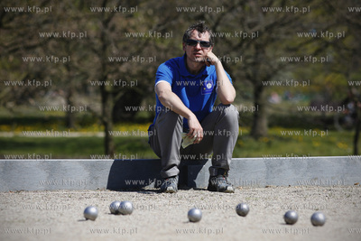 Park Reagana.  Zawody boule z cyklu Grand Prix Norcospectra.
08.05.2016
fot....