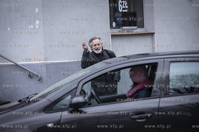 Protest samochodowy  przeciwko projektowi ustawy o...