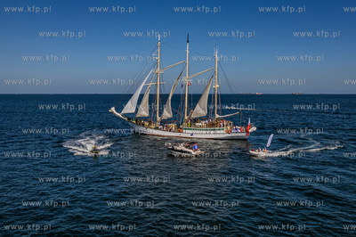 Baltic Sail. Parada żaglowców na Zatoce Gdańskiej....