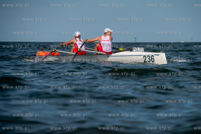 Brzeźno. Mistrzostwa Europy w Wioślarstwie Morskim....