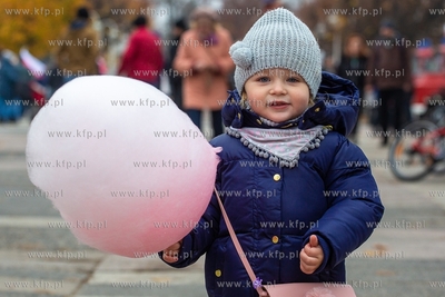 Sopot, Dzień Niepodległości w Sopocie. Nz. Antonina....