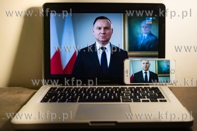 Orędzie prezydenta Andrzeja Dudy nt. katastrofy smoleńskiej,...